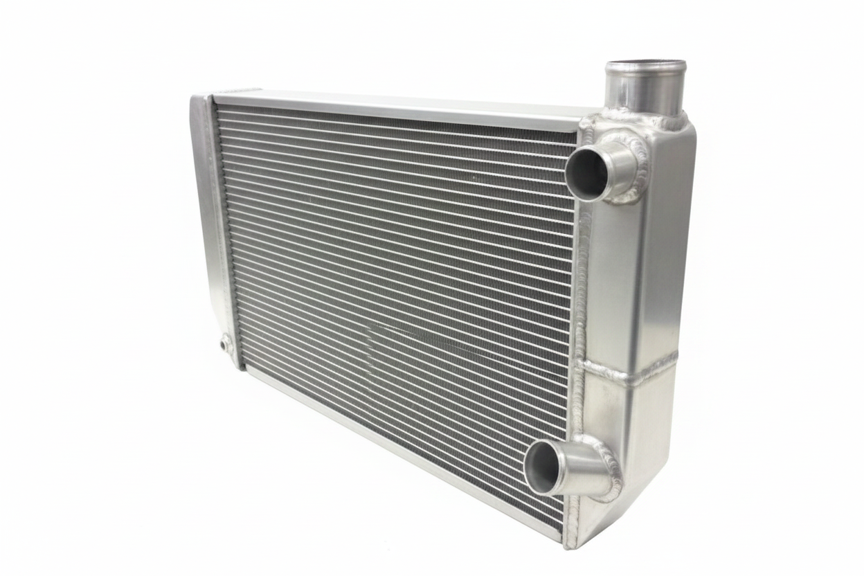LS Swap Dual Pass Aluminum Radiator for Subaru