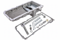 LS Swap Rear Sump Oil Pan kit flat lay with all included components